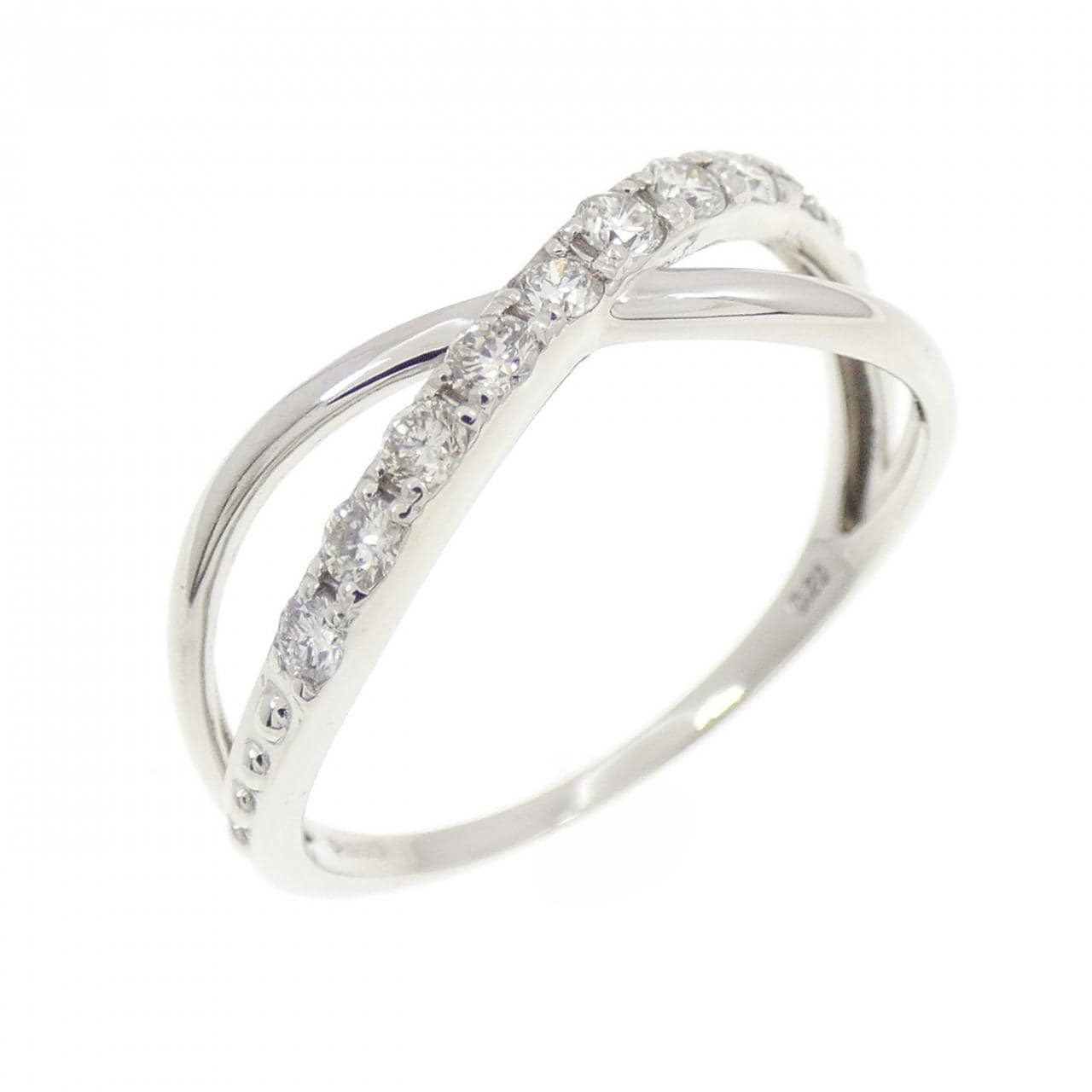 PT950 ダイヤモンド リング 0.20CT
