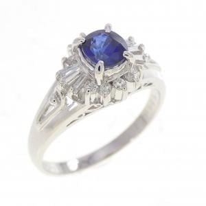 PT900 サファイヤ リング 0.54CT