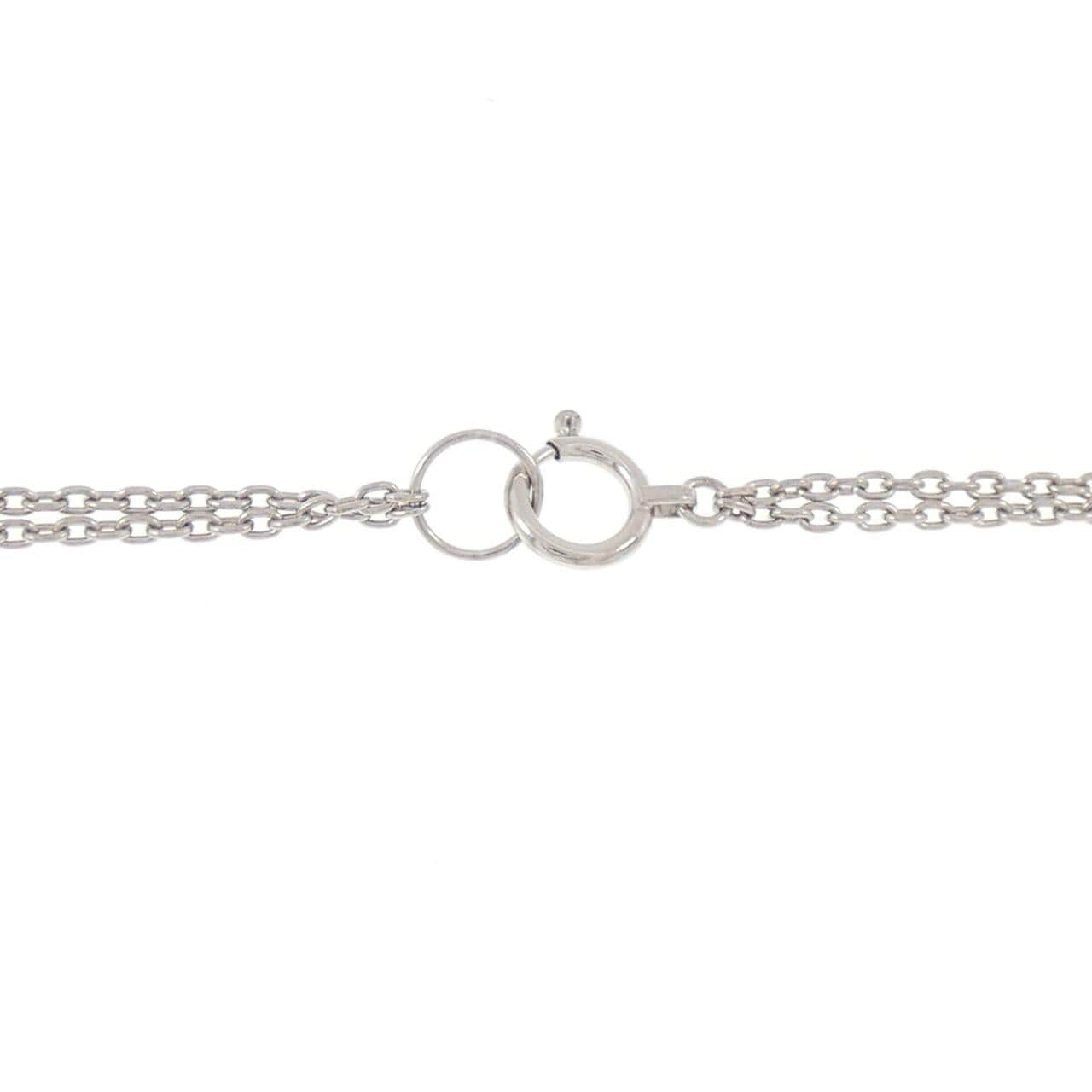 K18WG ダイヤモンド ネックレス 1.10CT
