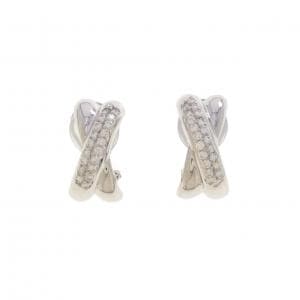 K18WG ダイヤモンド ピアス/イヤリング 0.41CT