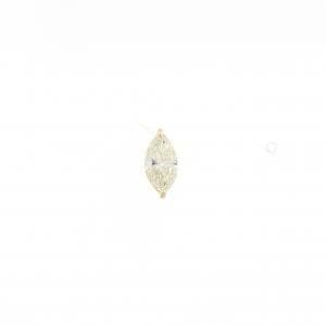 K18YG ダイヤモンド ピアス 0.445CT 片耳