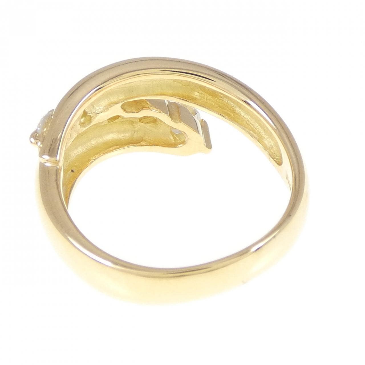 K18YG ダイヤモンド リング 0.53CT