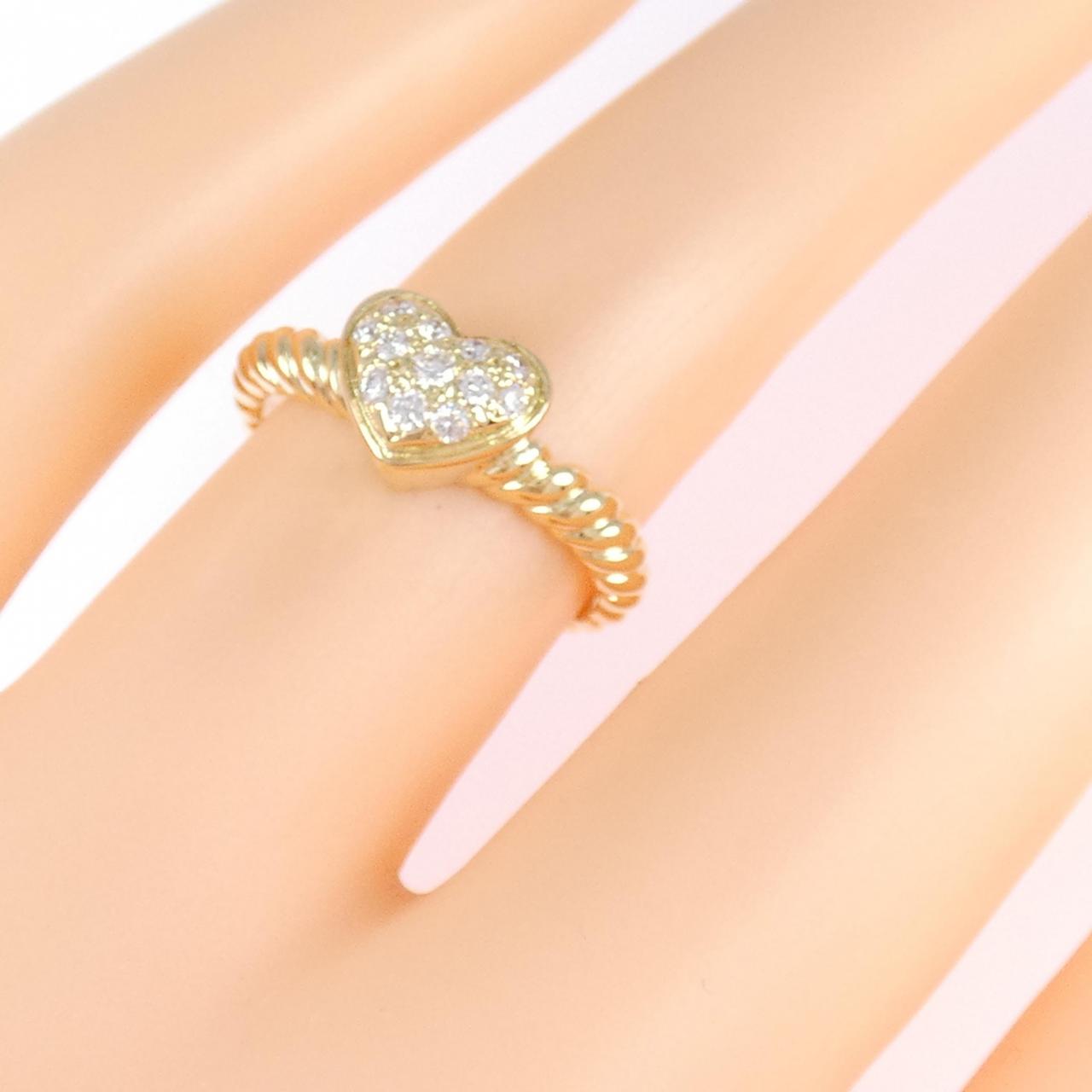 ミキモト ダイヤモンド リング 0.13CT