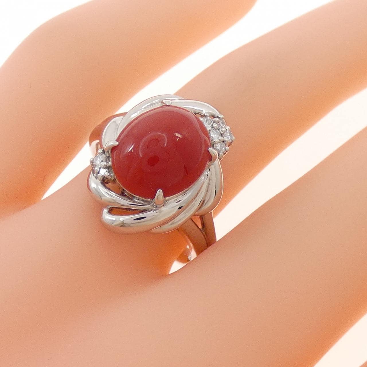 PT900 サンゴ リング