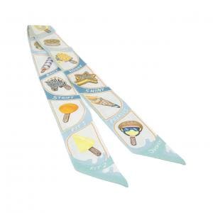 エルメス FUNNY ICE CREAM ツイリー 064109S スカーフ
