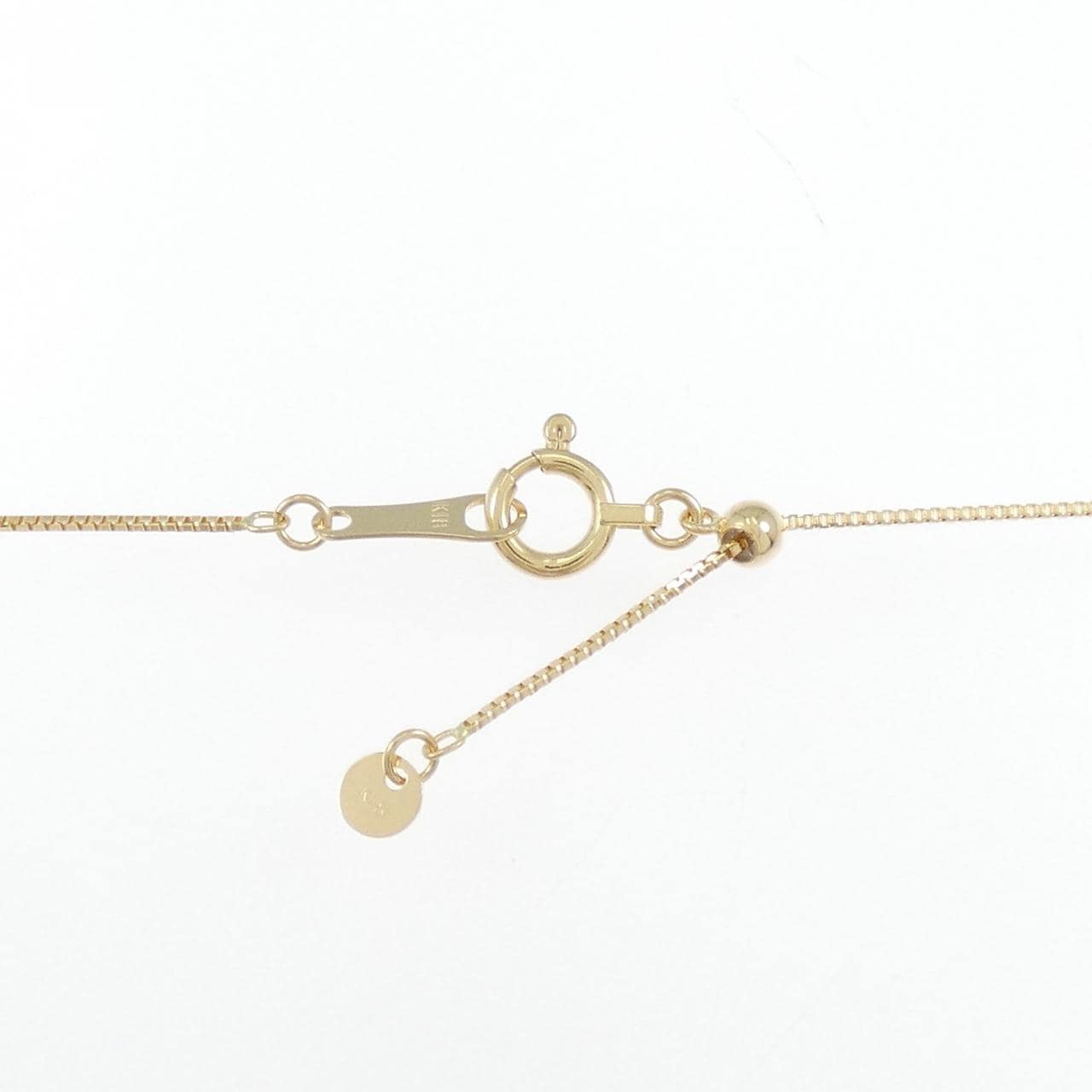 【新品】K18YG フラワー ダイヤモンド ネックレス 0.30CT