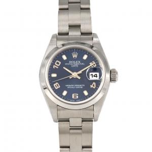 ロレックス オイスターパーペチュアルデイト 69160 SS 自動巻 U番