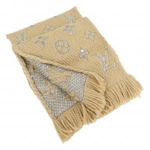 ルイヴィトン LOUIS VUITTON エシャルプ ロゴマニア シャイン M75834 MUFFLER