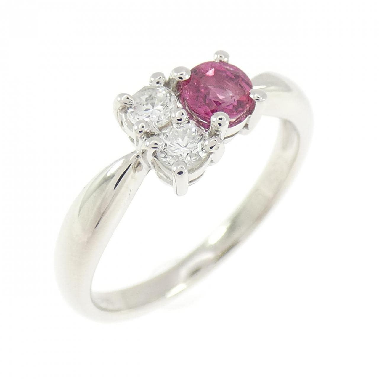 PT900 ルビー リング 0.35CT
