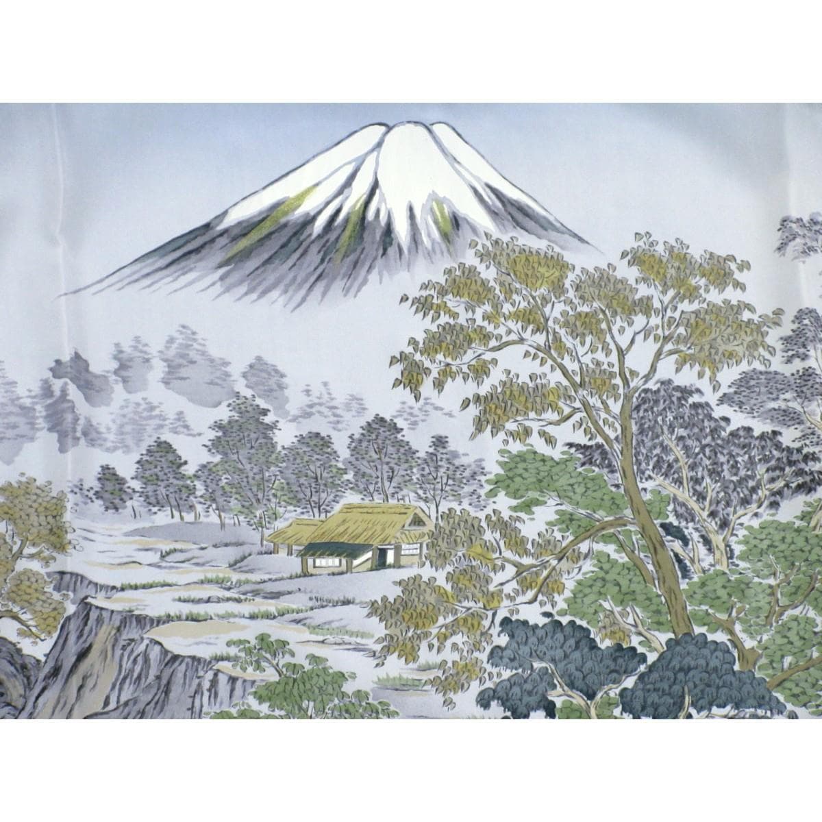 男物　【大島紬】紬織　きもの・羽織・長襦袢　３点セット