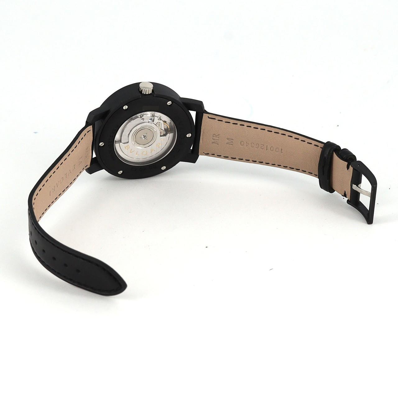 ブルガリ ブルガリブルガリカーボンゴールド BB40CL/BBW40CGLD カーボン 自動巻