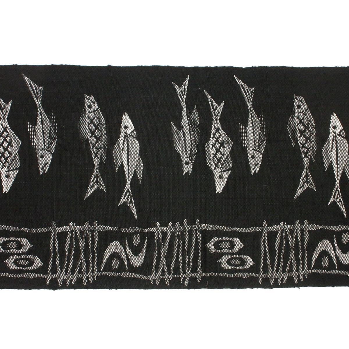 Nagoya obi pongee weave