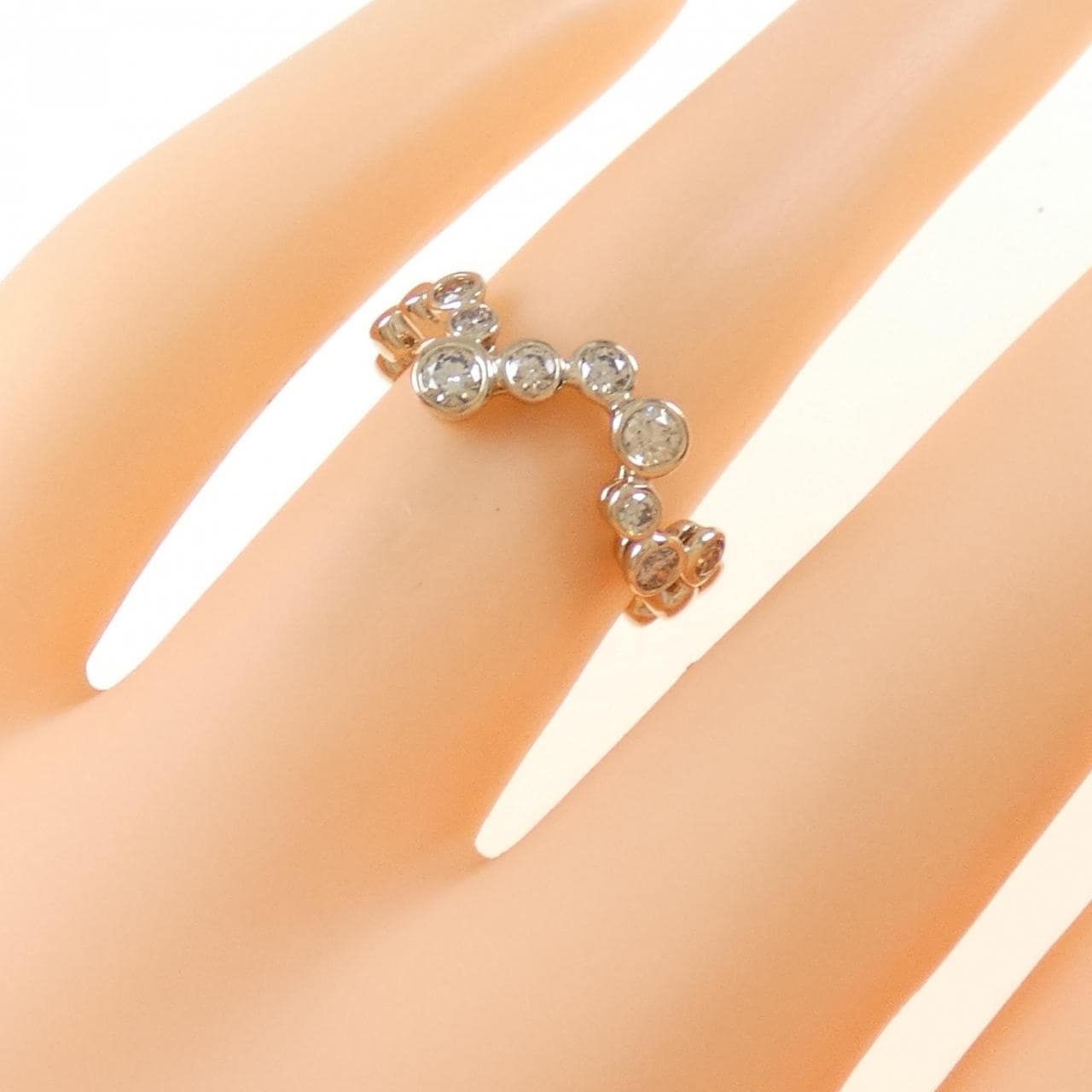 カシケイ ベゼル リング 0.40CT