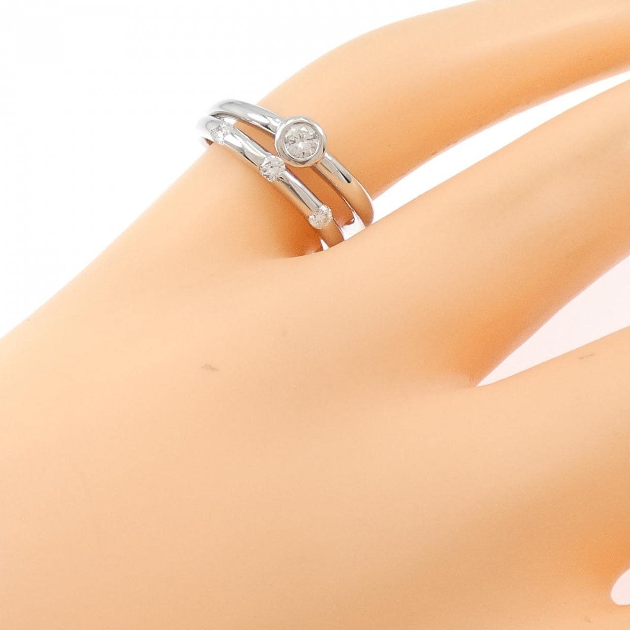 PT900 ダイヤモンド リング 0.20CT