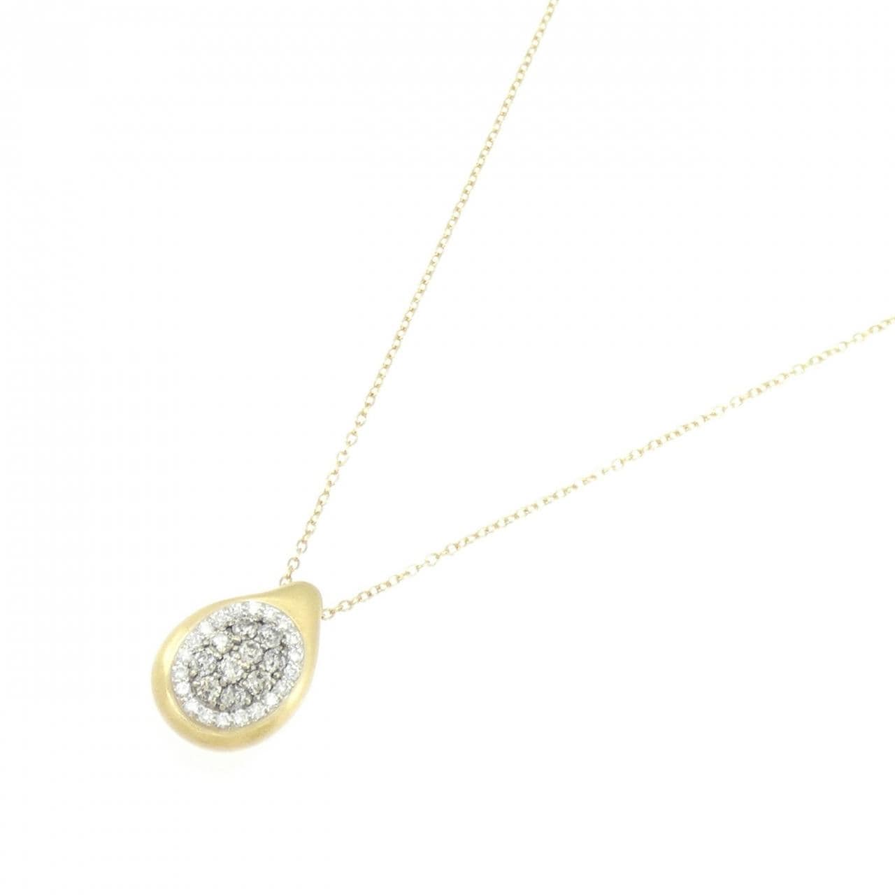 セイレーン アズーロ ダイヤモンド ネックレス 0.423CT