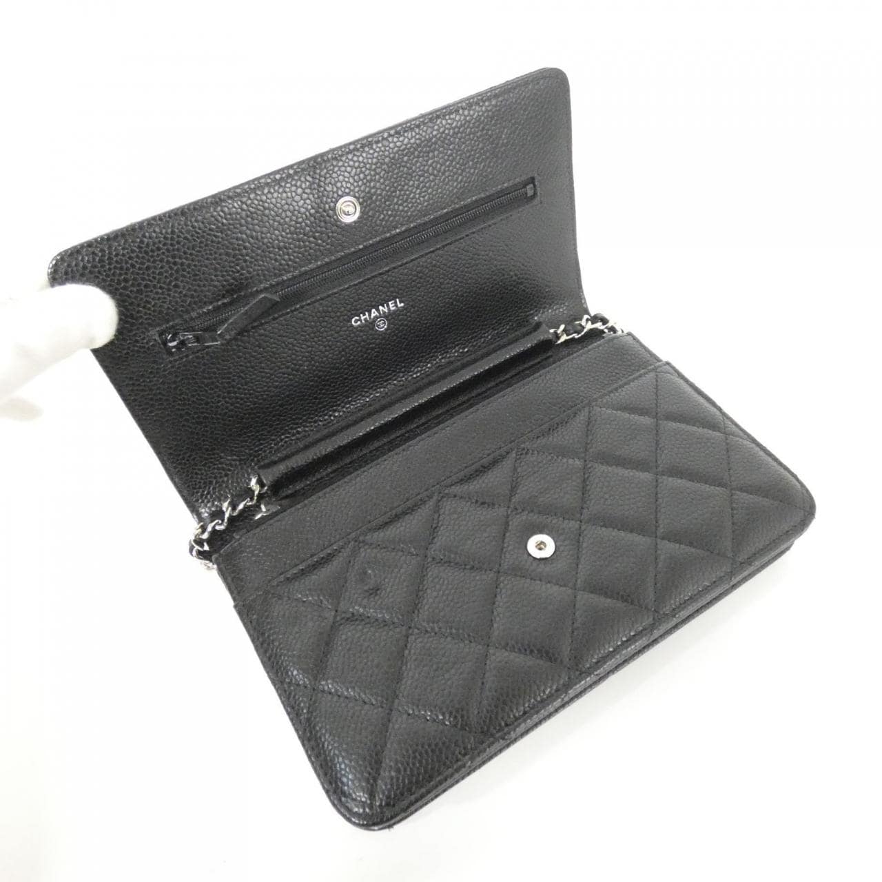 シャネル タイムレスクラシック ライン 33814 チェーンウォレット