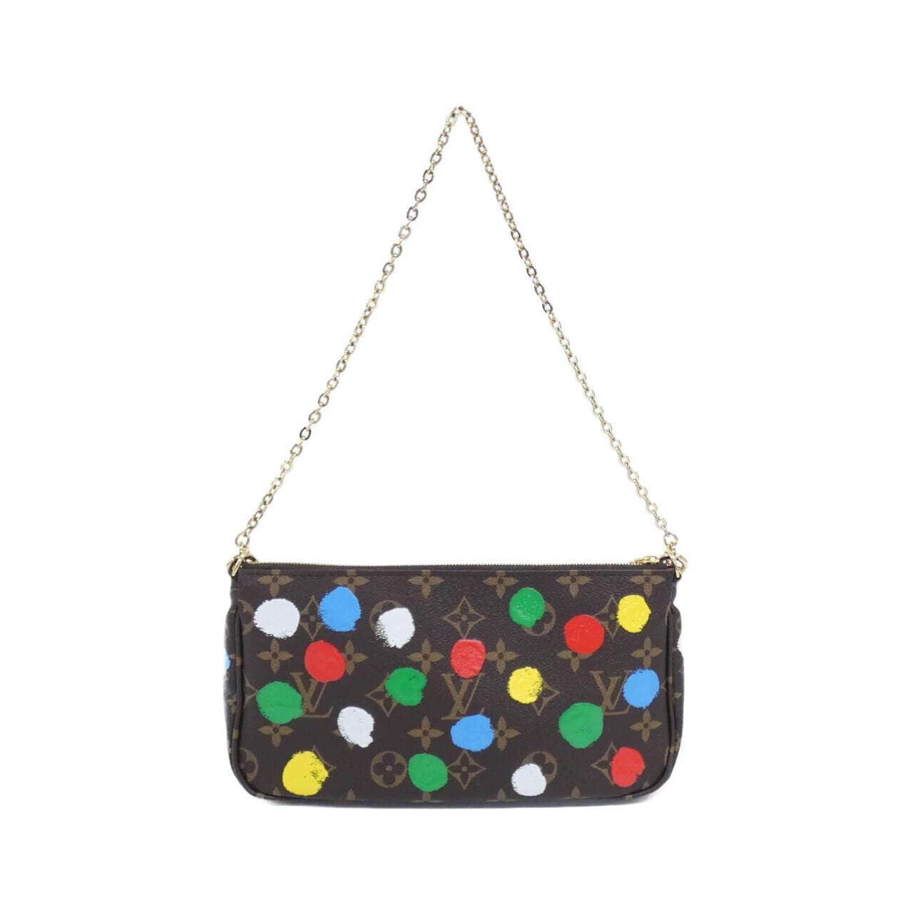 ルイヴィトン モノグラム(LV X YK) ミュルティ ポシェット アクセソワール M46385 ショルダーバッグ