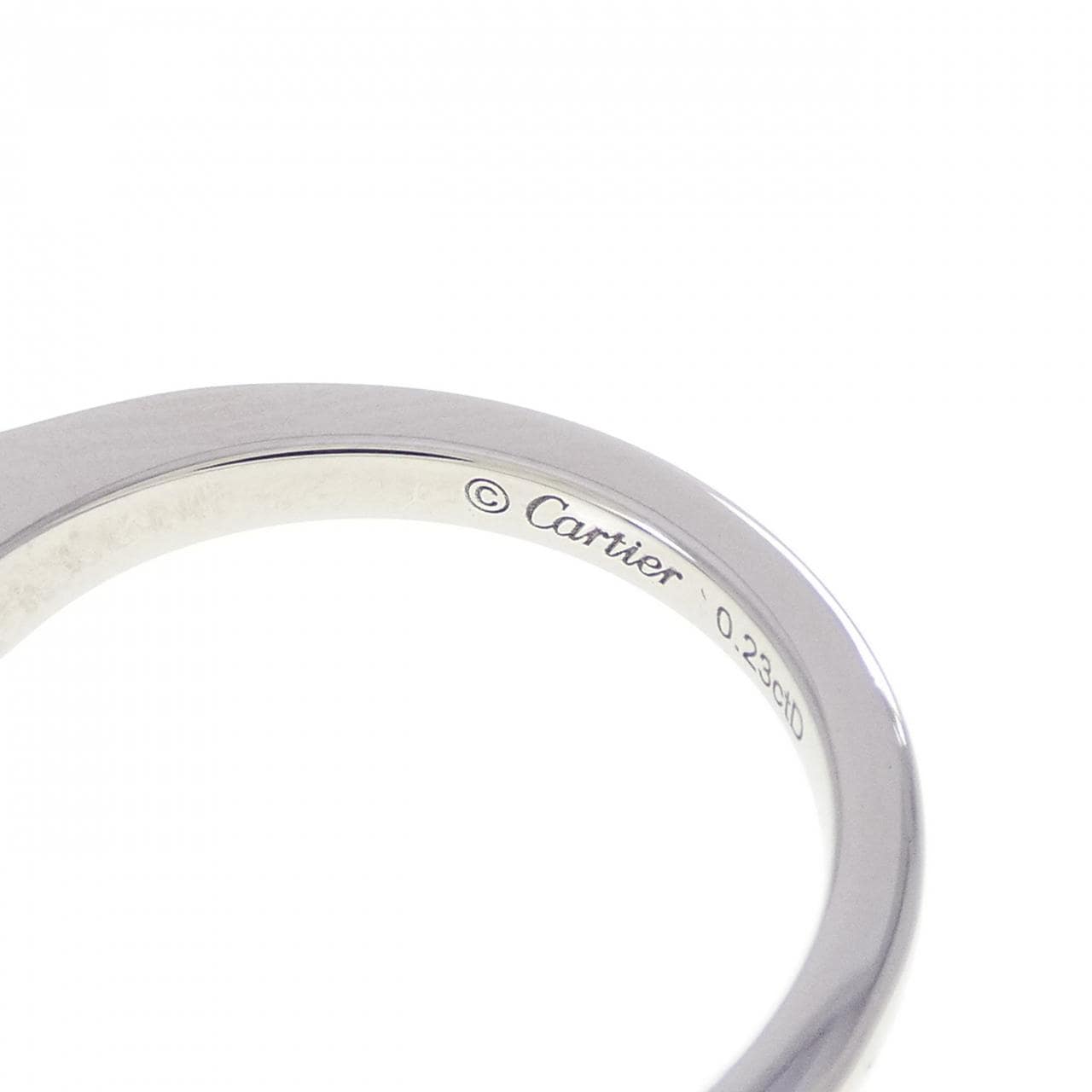 カルティエ バレリーナ リング 0.23CT E VS1 EXT