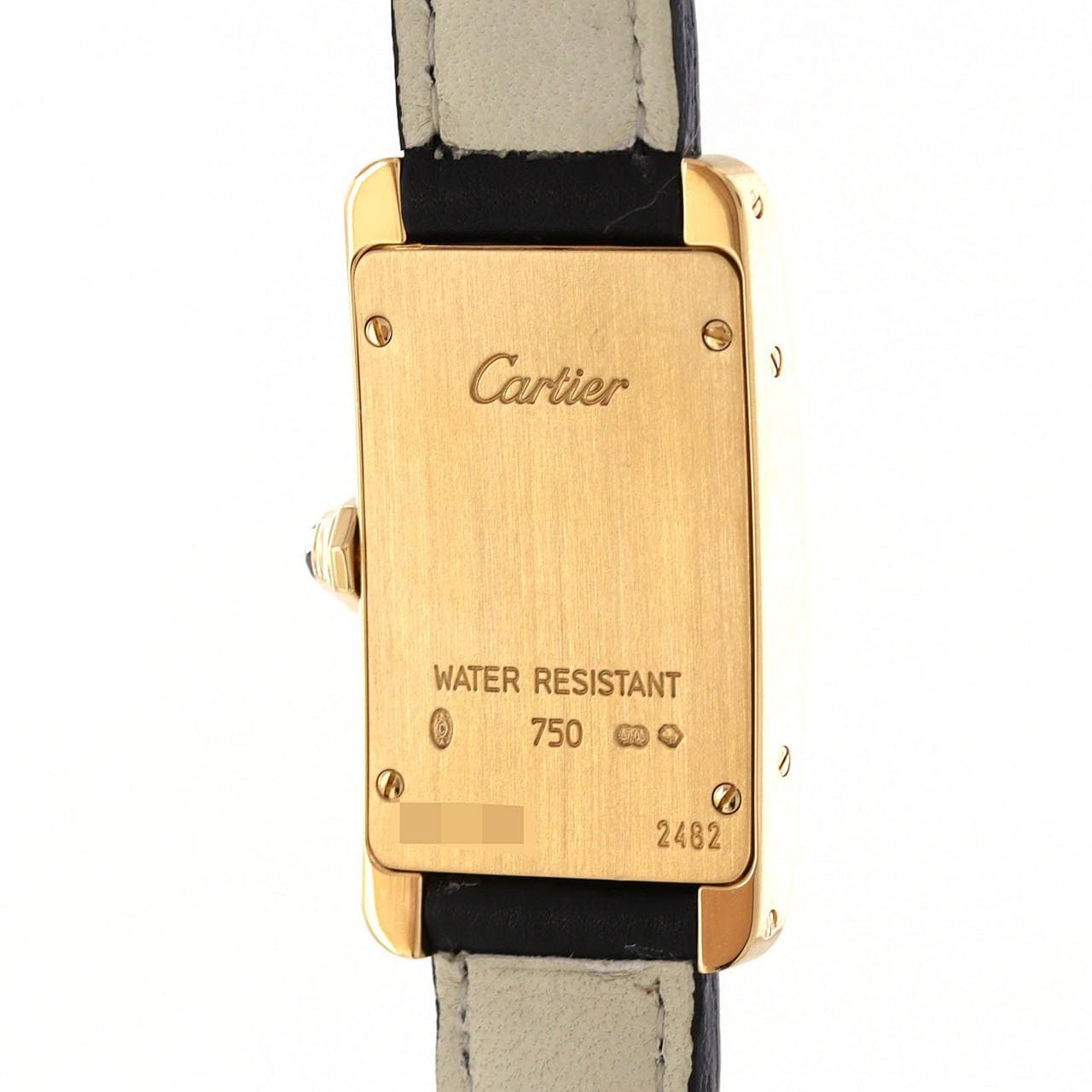 カルティエ タンクアメリカンSM YG W2601556 YG クォーツ