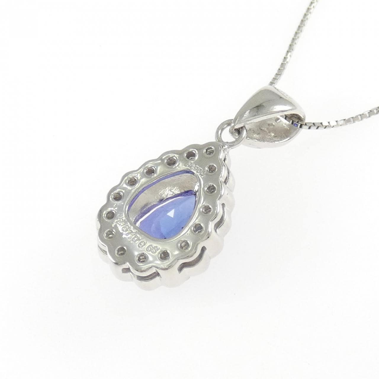 PT900/PT850 タンザナイト ネックレス 2.87CT
