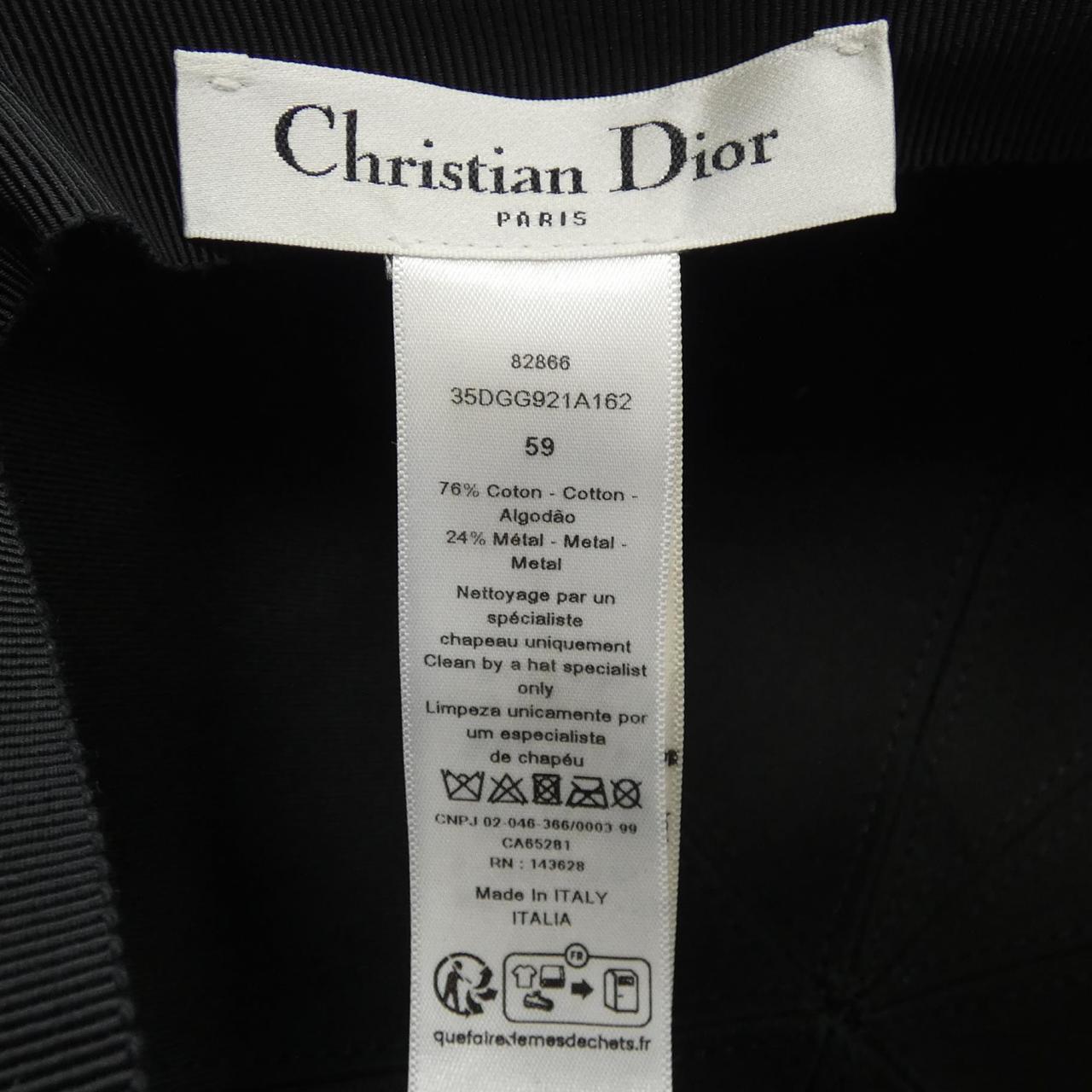 クリスチャンディオール CHRISTIAN DIOR キャップ