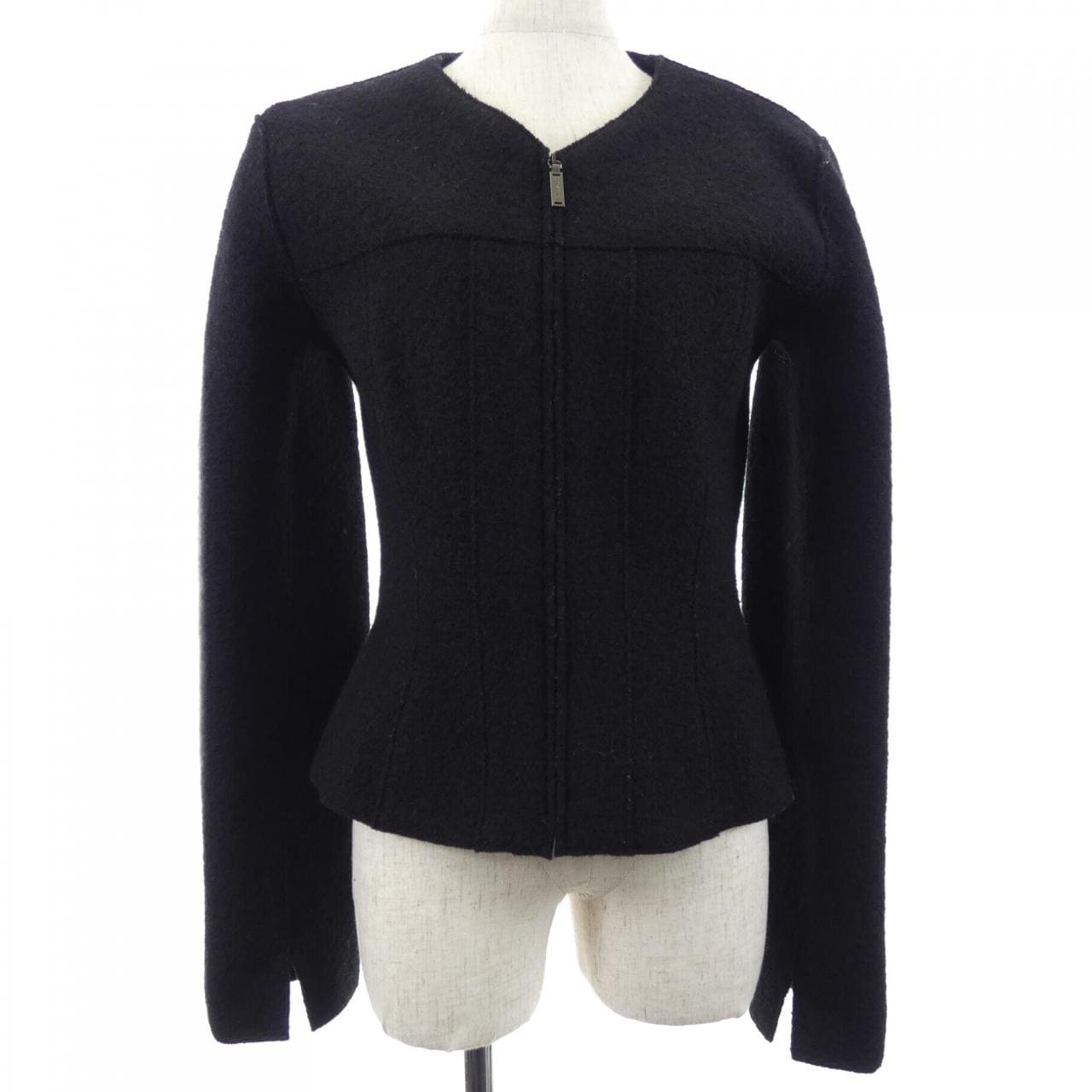 【ヴィンテージ】シャネル CHANEL IDENTFICATION P13958V08014 99A ノーカラージャケット