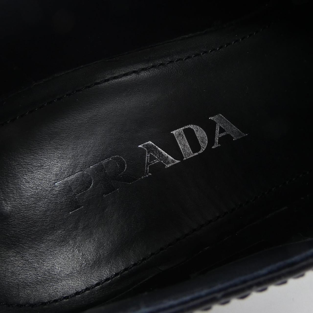 プラダ PRADA チョコレート ローファー トライアングルロゴ 1D246M シューズ