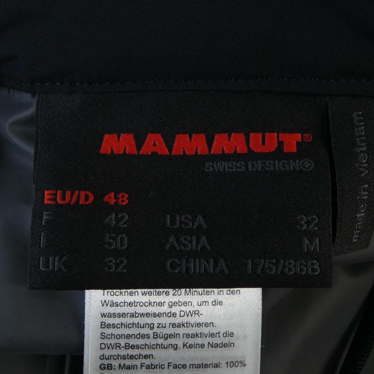 マムート MAMMUT パンツ