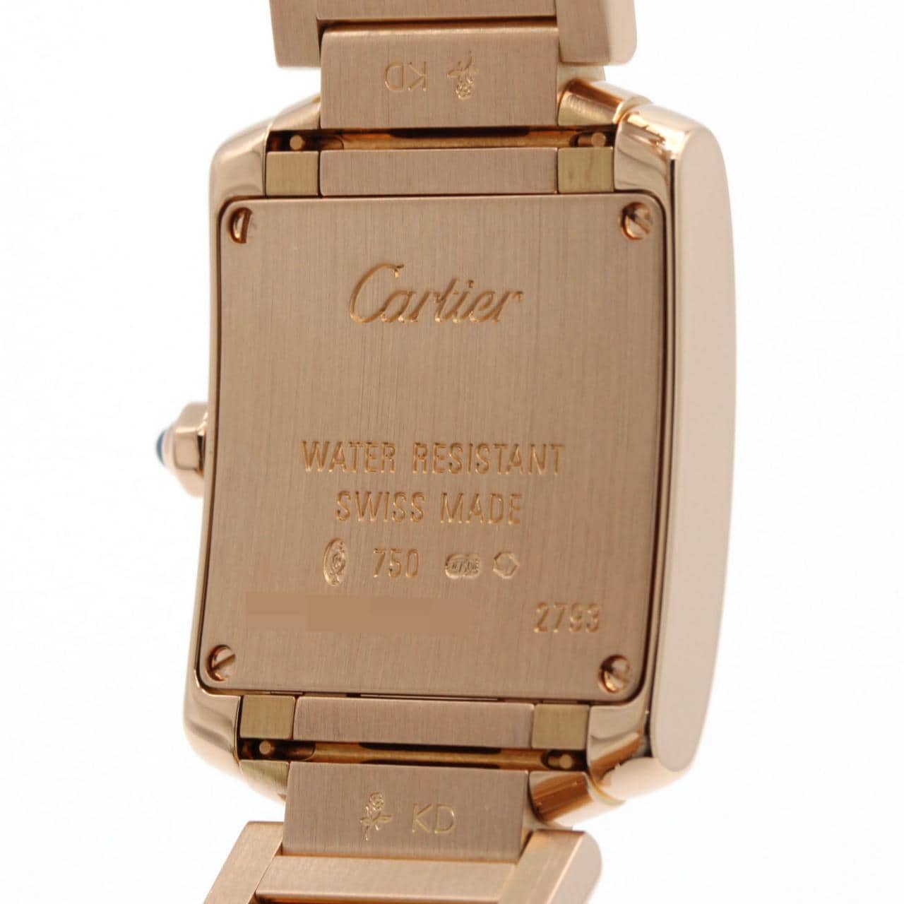 カルティエ タンクフランセーズSM PG W500264H PG･RG クォーツ