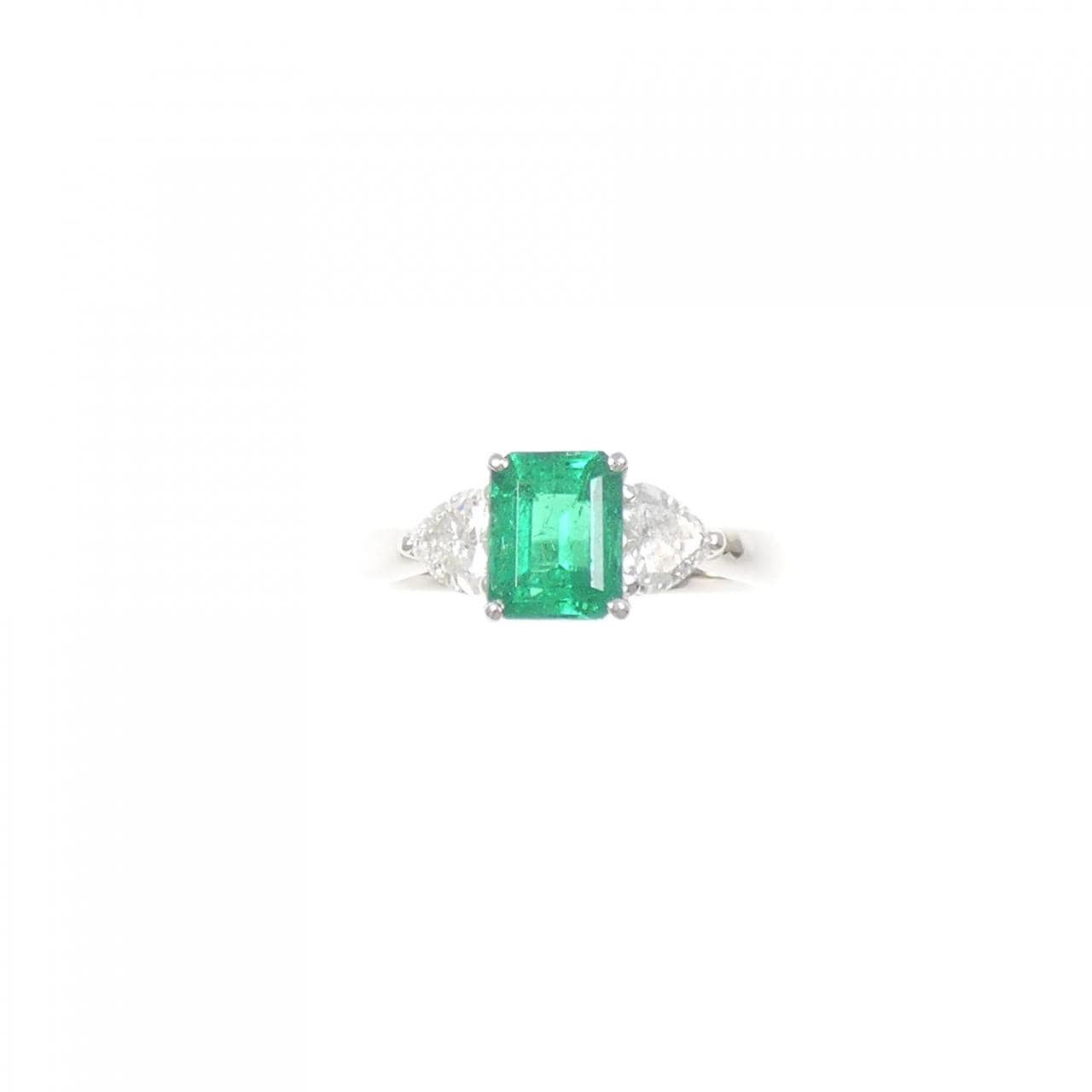 PT900 エメラルド リング 0.93CT