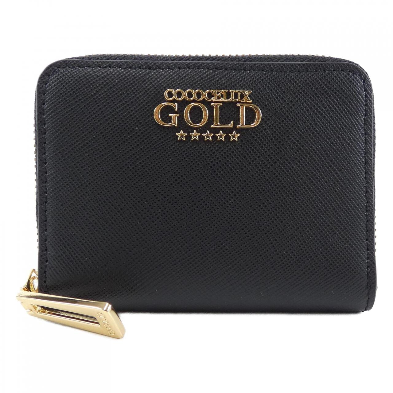 COCOCELUX GOLD GOLD WALLET
