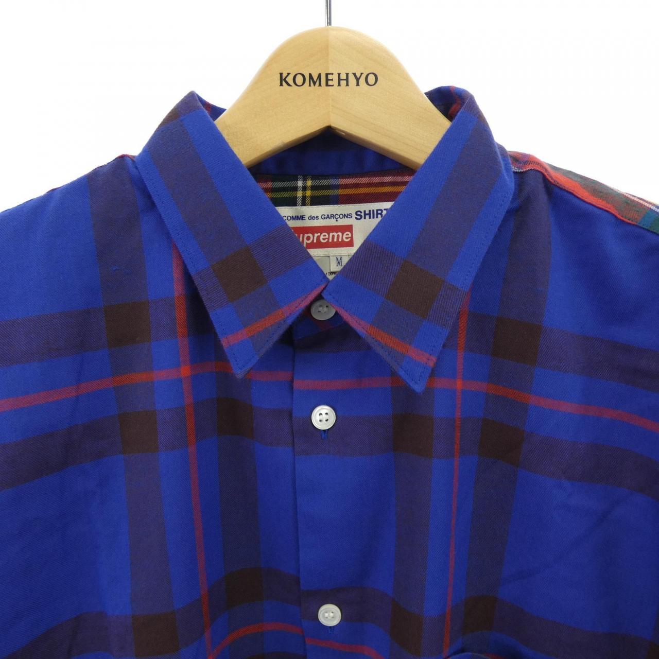 コムデギャルソンシャツ GARCONS SHIRT SUPREME S1FW15 シャツ