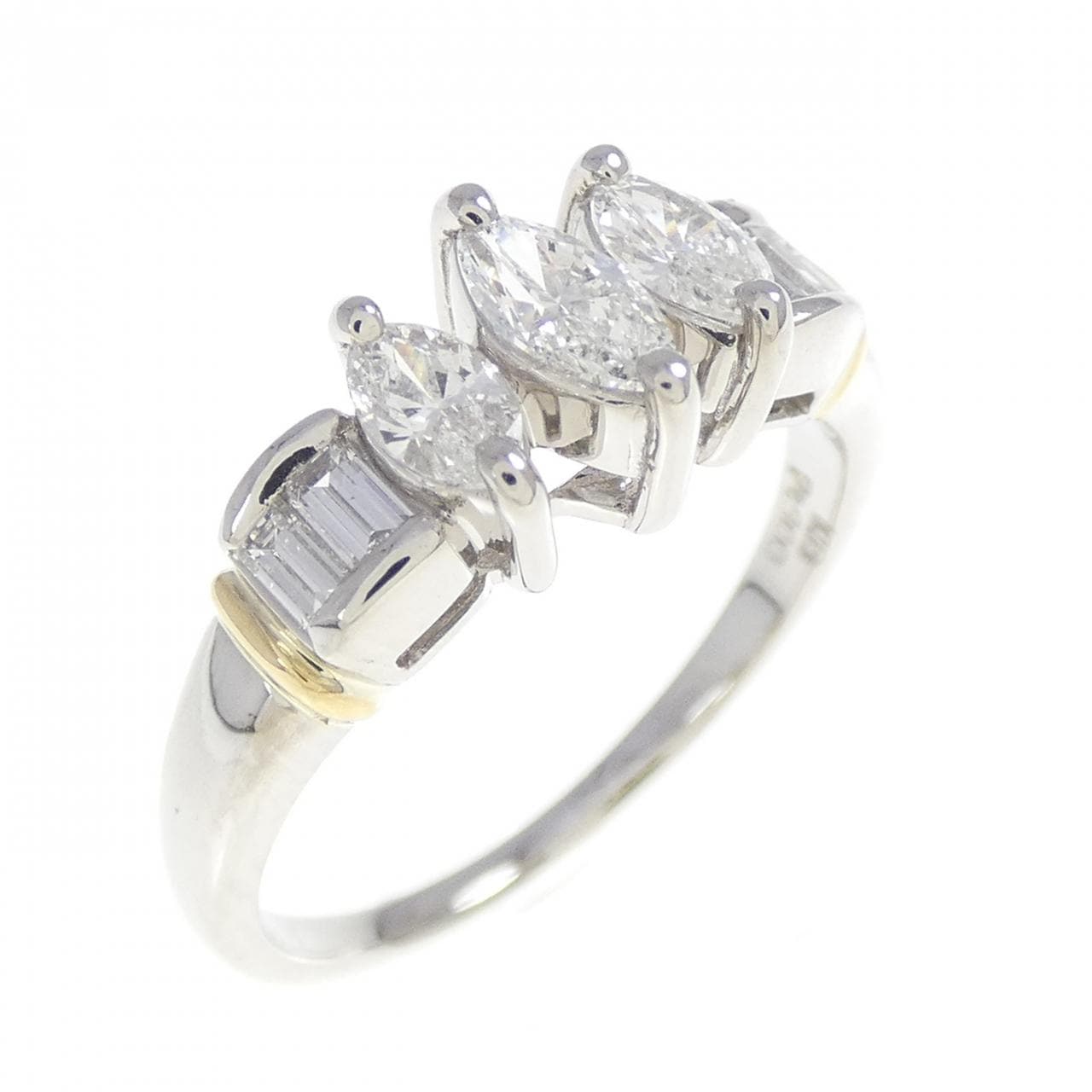 PT900/K18YG ダイヤモンド リング 0.60CT