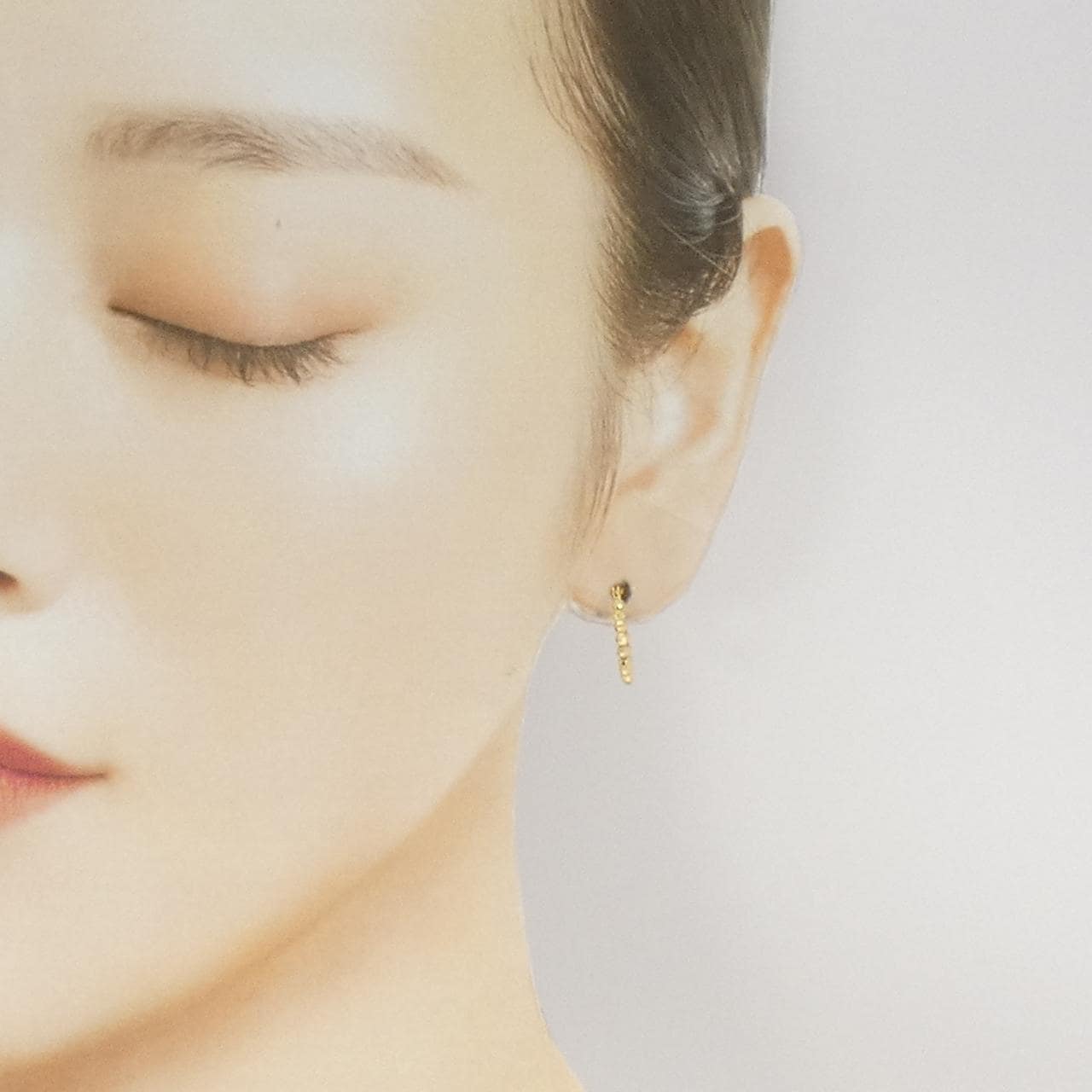 K18YG ピアス 片耳