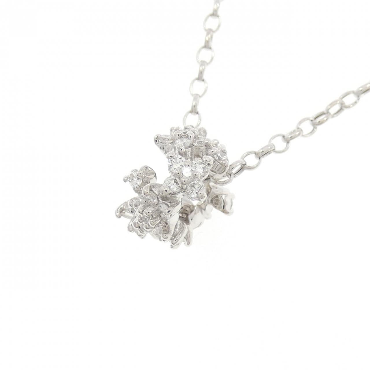ポンテヴェキオ ダイヤモンド ネックレス 0.44CT
