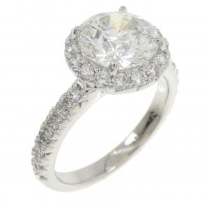 PT950 ダイヤモンド リング 2.005CT I SI2 VG