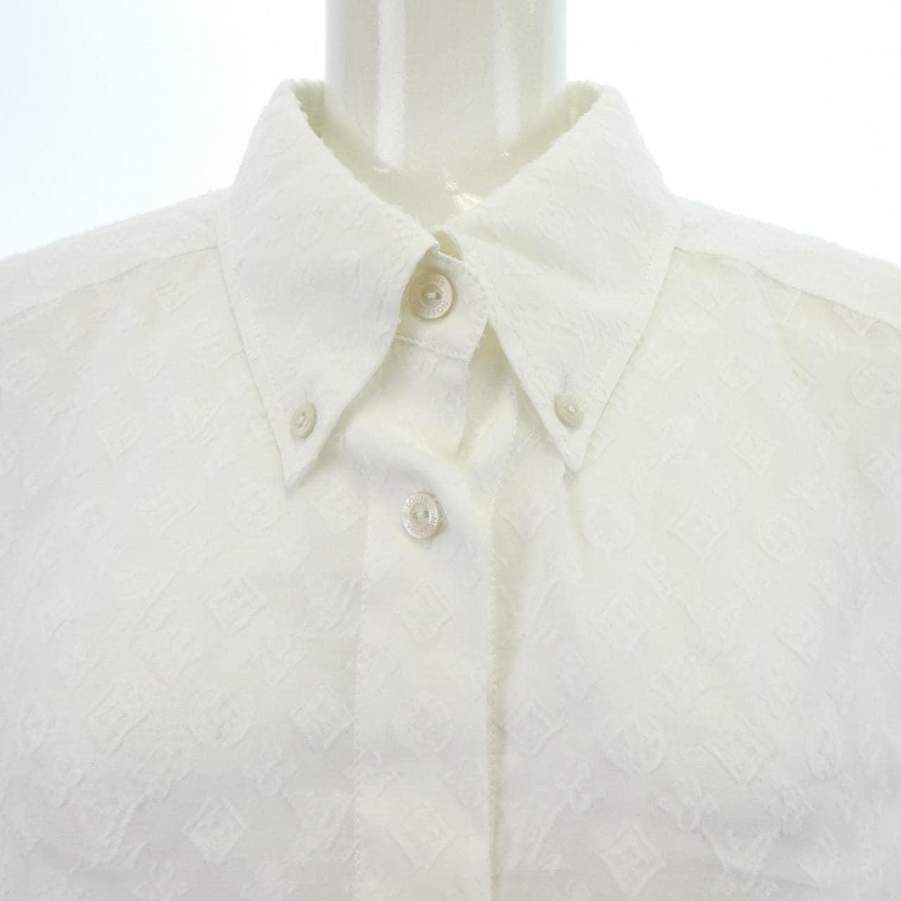 LOUIS VUITTON Vuitton Monogram Fil Coupe Shirt FPBL06UM7