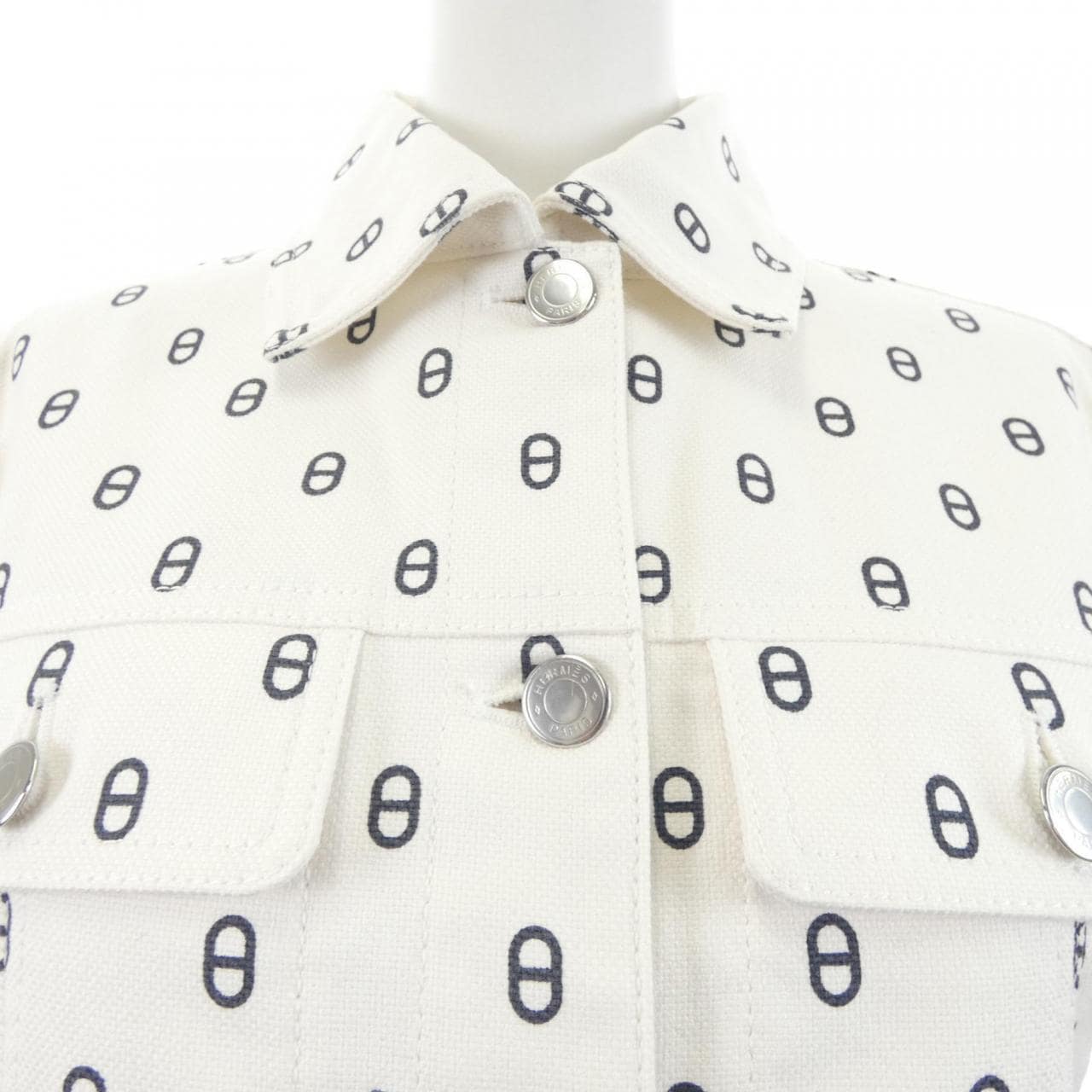 エルメス HERMES CHAINE D'ANCRE 3E0231D5 デニムジャケット