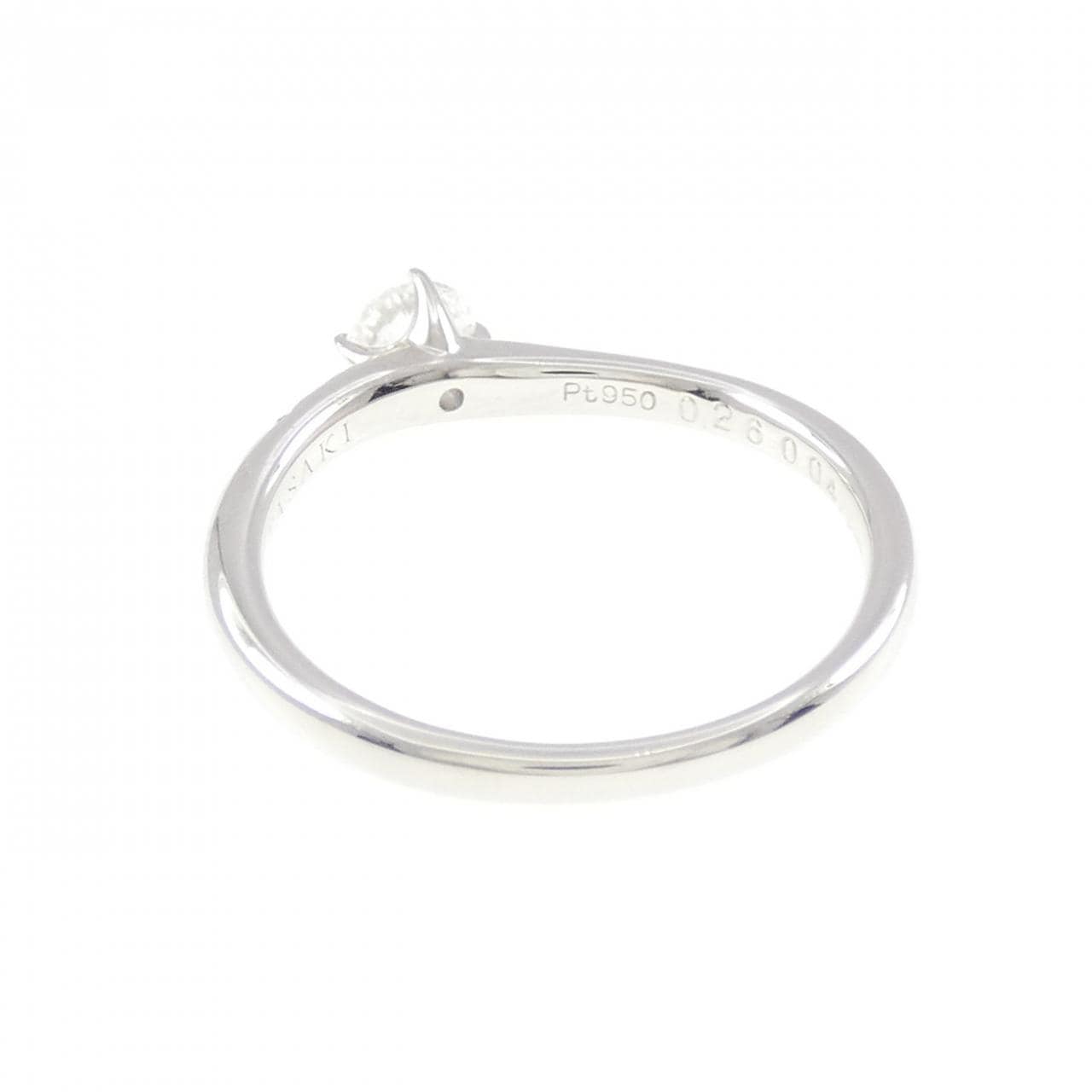 タサキ インフィニタ ソリティア リング 0.26CT E VS2 EXT