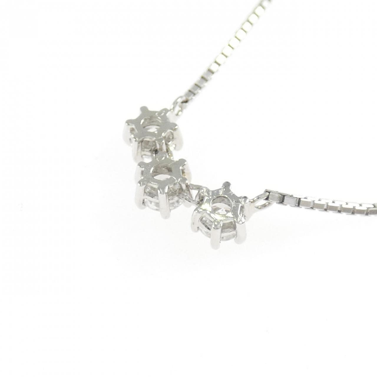 PT900/PT850 ダイヤモンド ネックレス 0.51CT