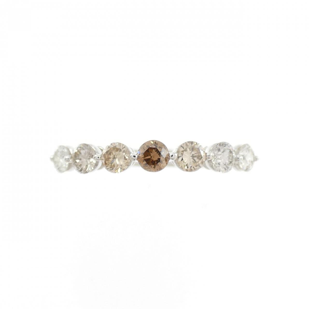 K18WG ダイヤモンド リング 0.50CT
