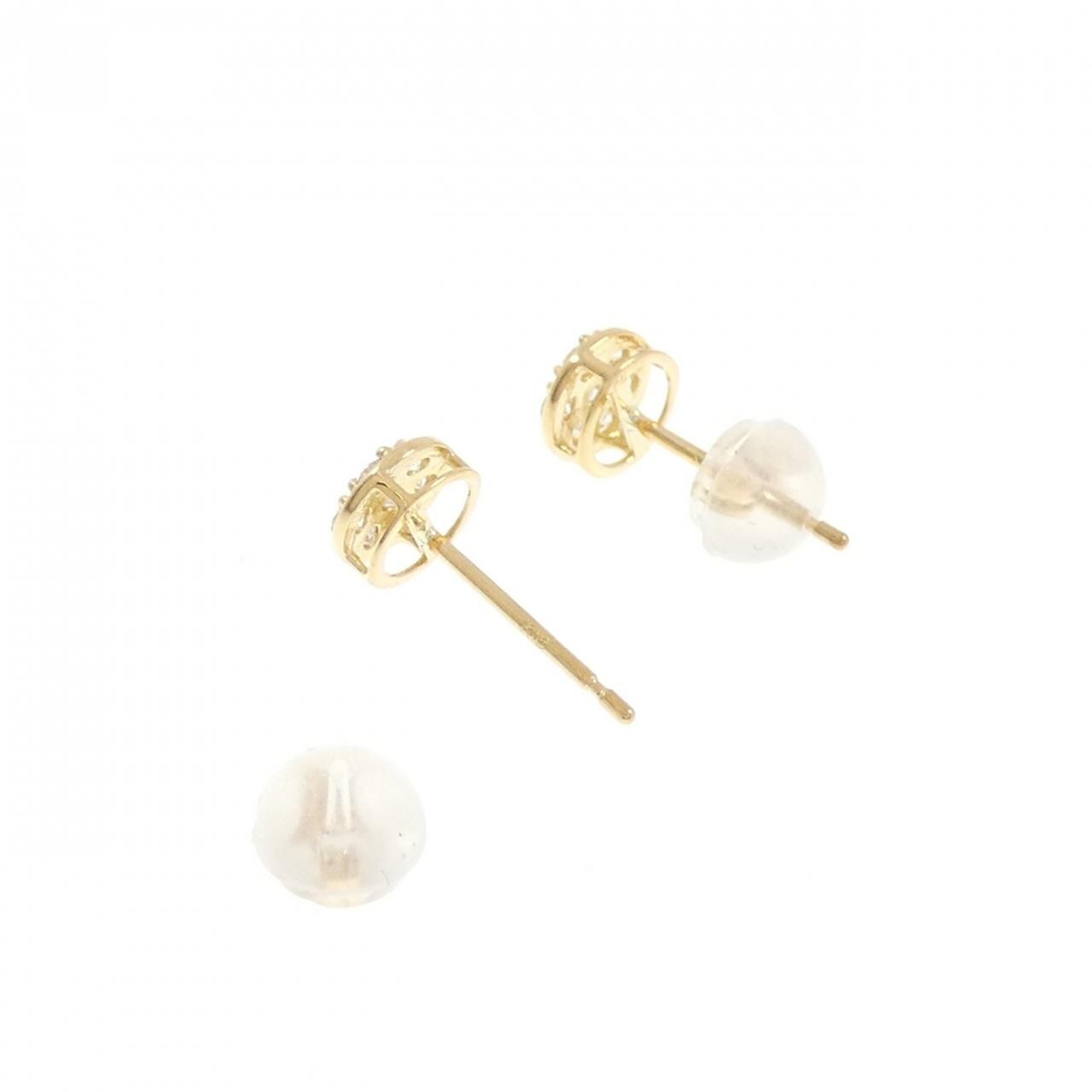 【リメイク】K18YG ダイヤモンド ピアス 0.20CT