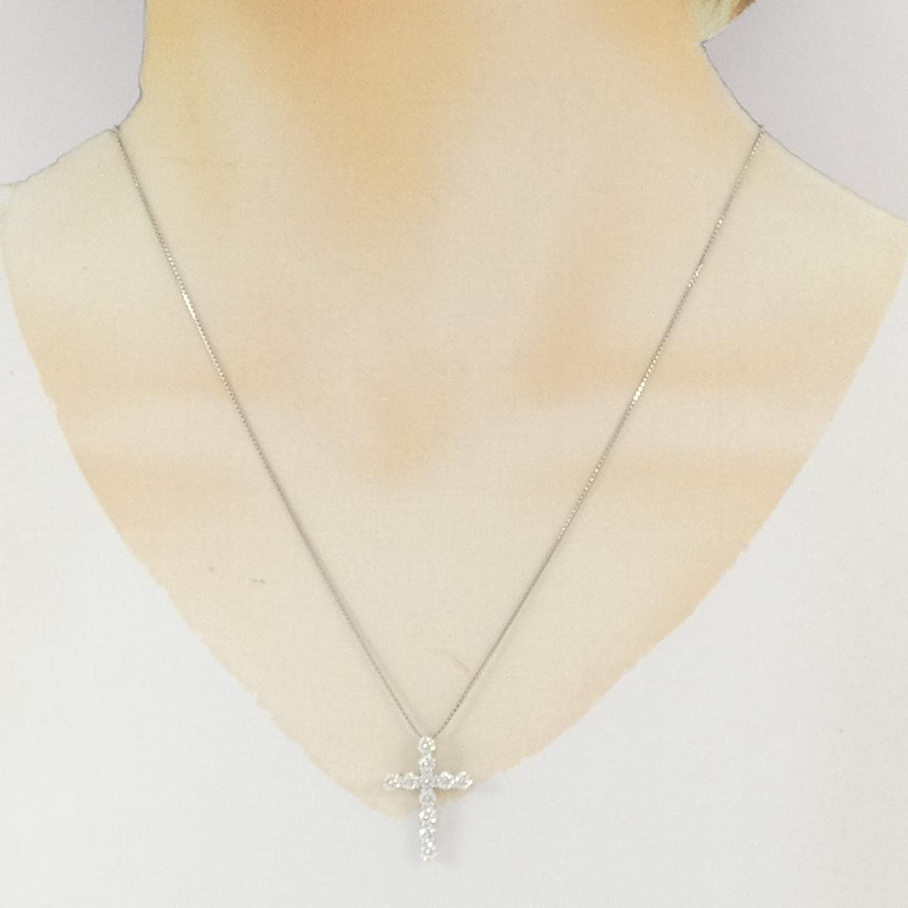 【新品】PT900/PT850 ダイヤモンド ネックレス 1.051CT E VS1-2 EXT