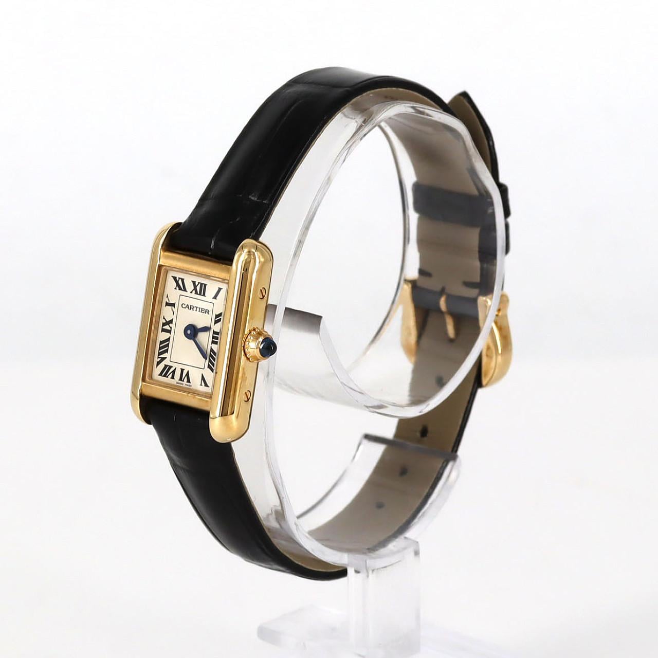 カルティエ タンクルイカルティエミニ YG WGTA0352 YG クォーツ