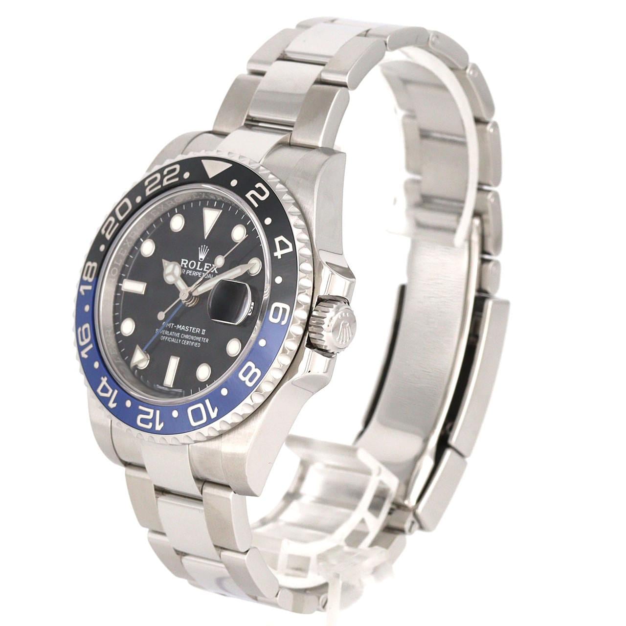 ロレックス GMTマスターⅡ 116710BLNR SS 自動巻 ランダム番