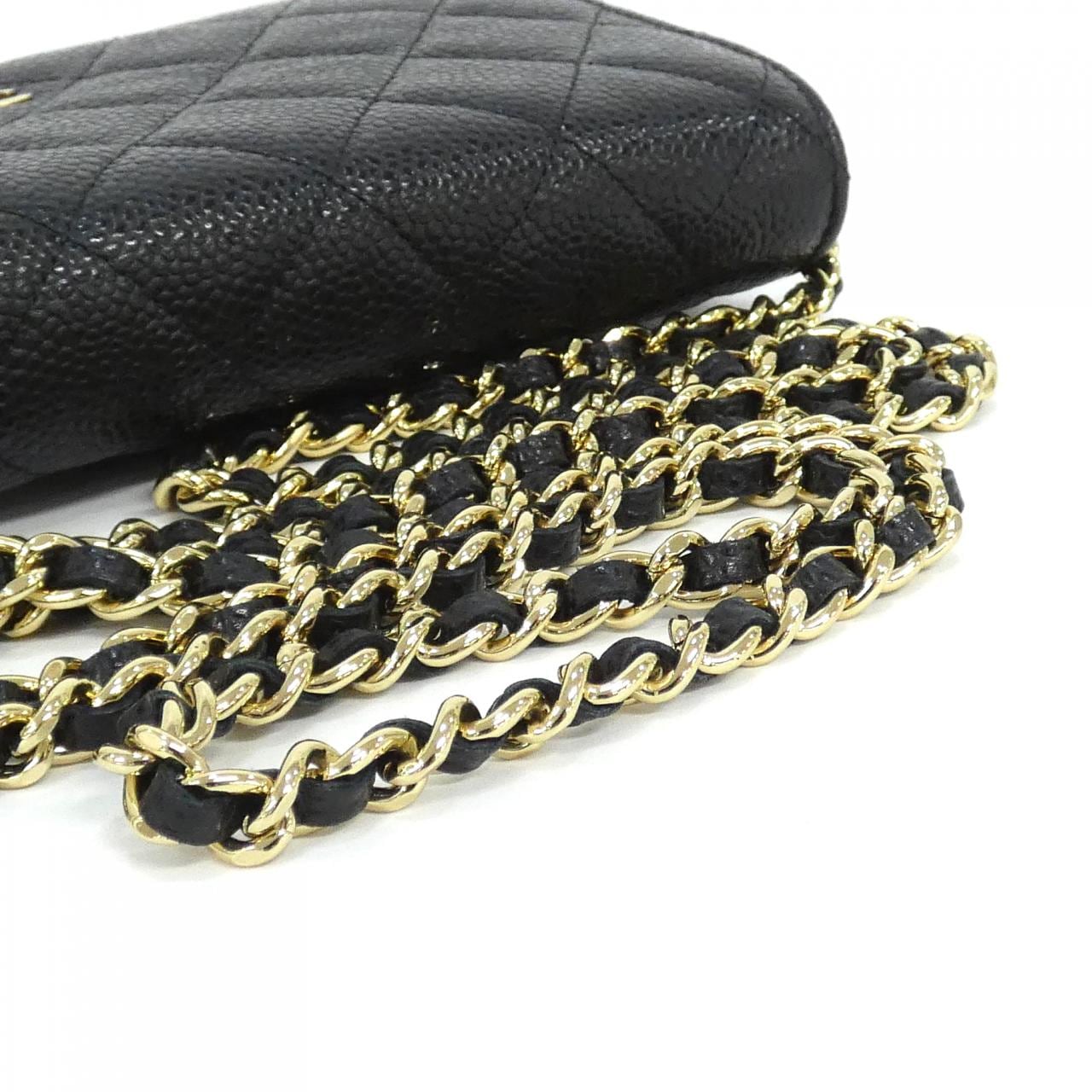 シャネル タイムレスクラシック ライン 33814 チェーンウォレット