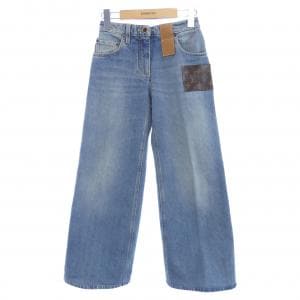 ルイヴィトン LOUIS VUITTON モノグラムパッチブーツカットジーンズ FOPX11GM1 ジーンズ