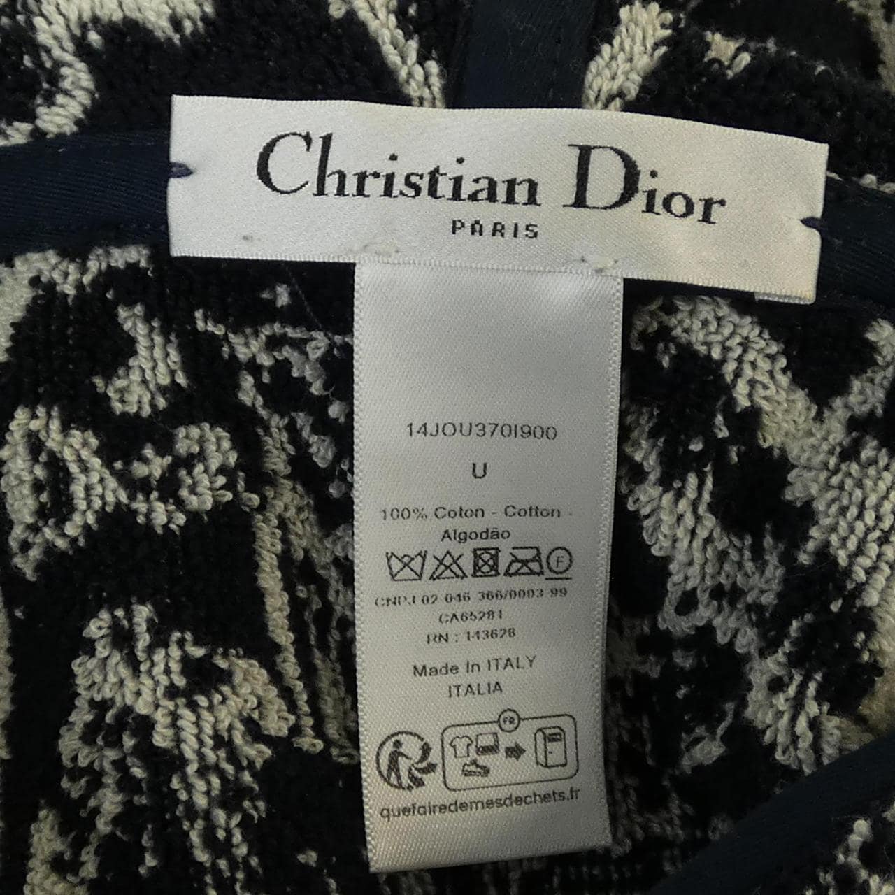 クリスチャンディオール CHRISTIAN DIOR トワル ドゥ ジュイ ソヴァージュ 14JOU370I900 DIORIVIERA ポンチョ