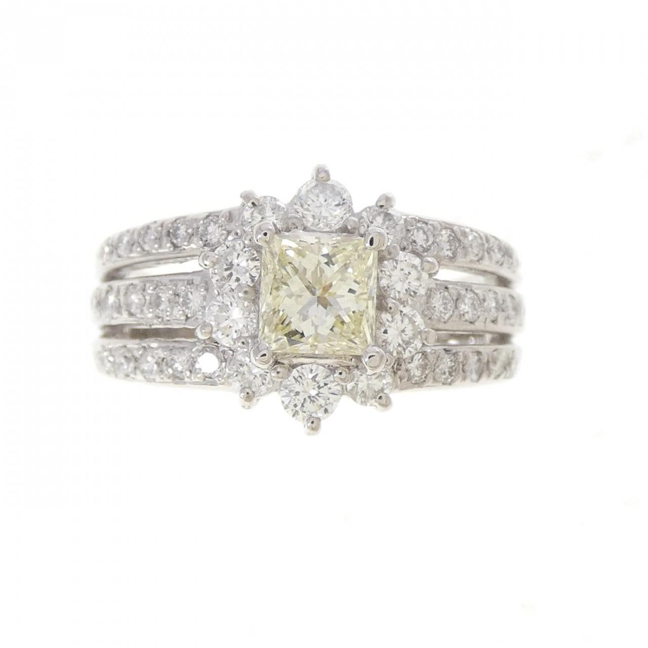 PT900 ダイヤモンド リング 0.518CT