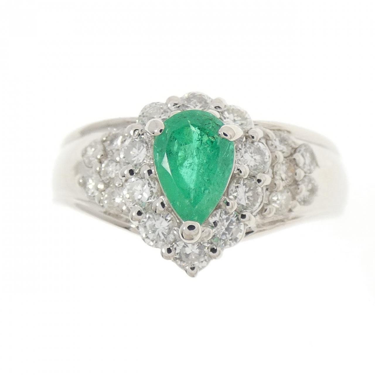 PT900 エメラルド リング 0.39CT